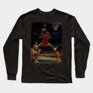 Dunk Dennis Rodman Vintage Long Sleeve T-Shirt